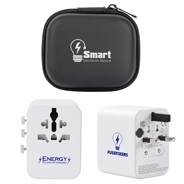 35W PD 4-Port Universal Travel Adapter... from ASI 36730 Ariel Premium Supply Inc