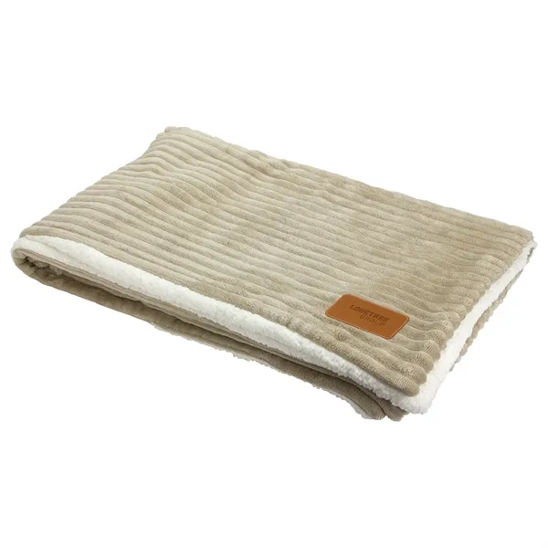Sherpa & Flannel Blanket... from ASI 36730 Ariel Premium Supply Inc