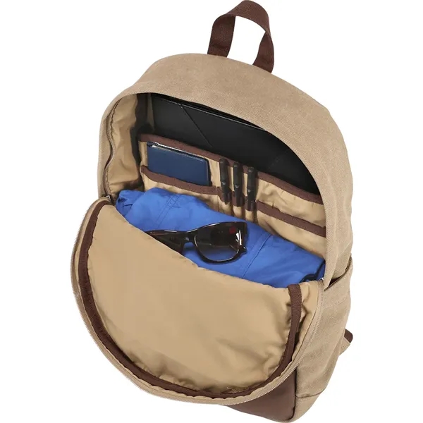 Everyday 16oz Cotton Canvas Backpack... from ASI 89320 Starline USA Inc