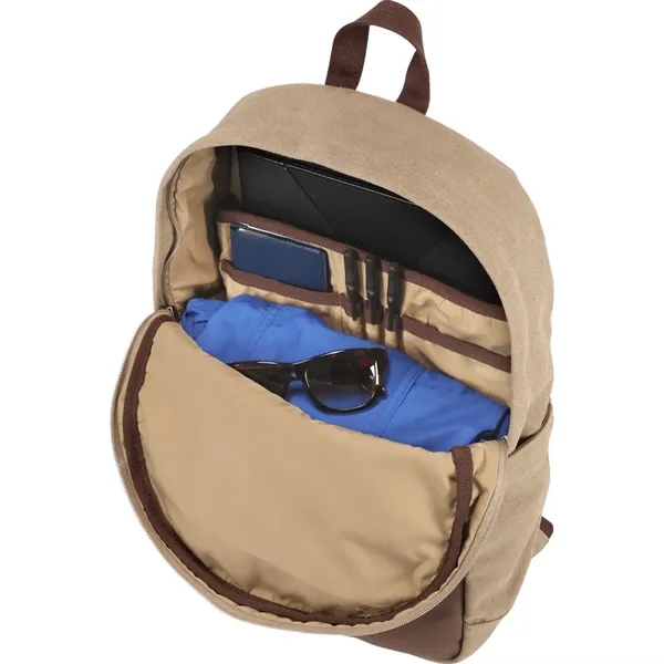 Everyday 16oz Cotton Canvas Backpack... from ASI 89320 Starline USA Inc