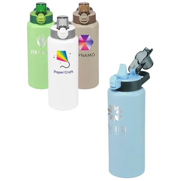 28oz Urban Peak® Tempo Vacuum Water Bottle... from ASI 89320 Starline USA Inc