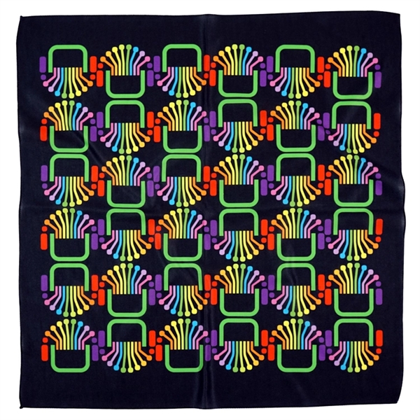 Full Color Promotional Bandana - Our Full-Color Twist on a Classic!!... from ASI 67557 LimeLight Ent