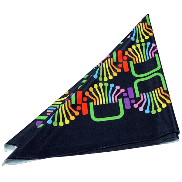 Full Color Promotional Bandana - Our Full-Color Twist on a Classic!!... from ASI 67557 LimeLight Ent