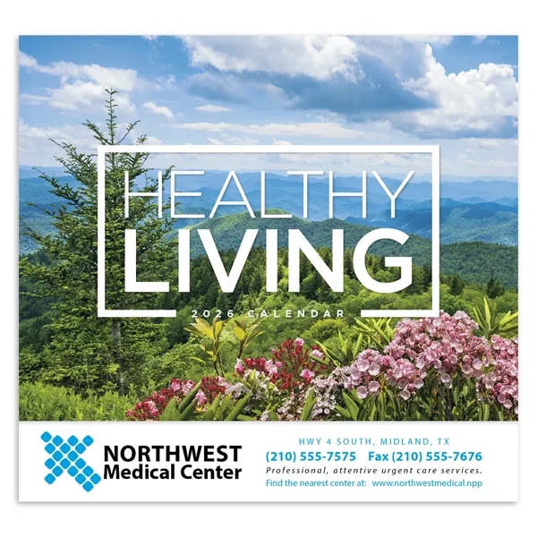 Healthy Living - Stapled... from ASI 40480 Koozie Group / Norwood Triumph Calendar