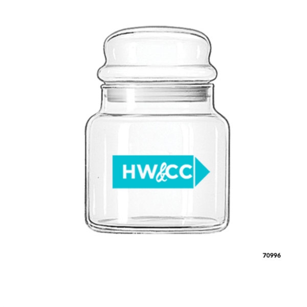 15 oz. Storage jar with lid.... from ASI 92133 777 Promotional Products Inc