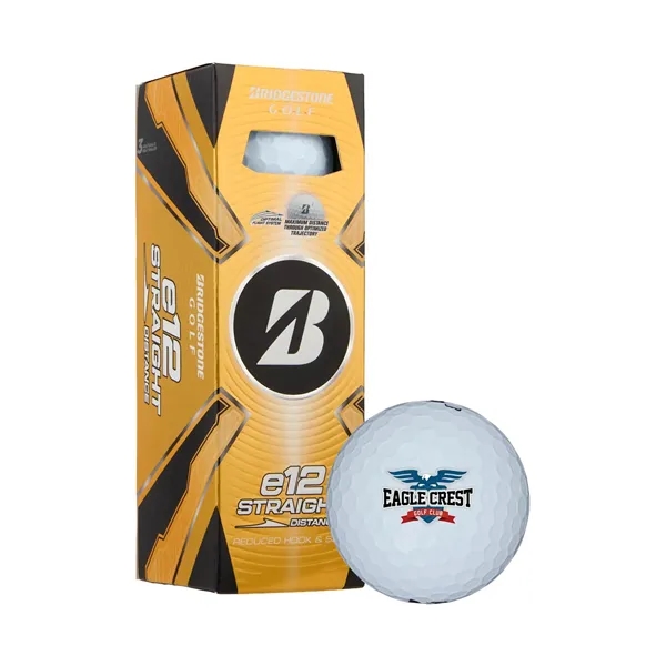 Bridgestone E12 Straight Golf Balls - 3 Pack... from ASI 66887 PCNA / Leeds