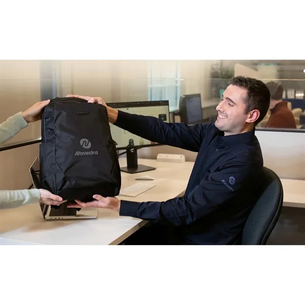 Men's long-sleeve woven dress shirt with left-chest pocket.... from ASI 66887 PCNA / Trimark