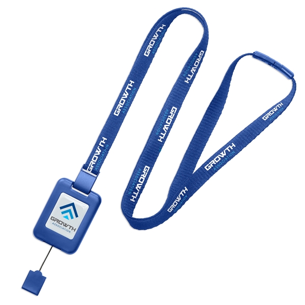 Use as a lanyard/badge reel combo or detach and use the... from ASI 79898 Promovision / PROMOVISION