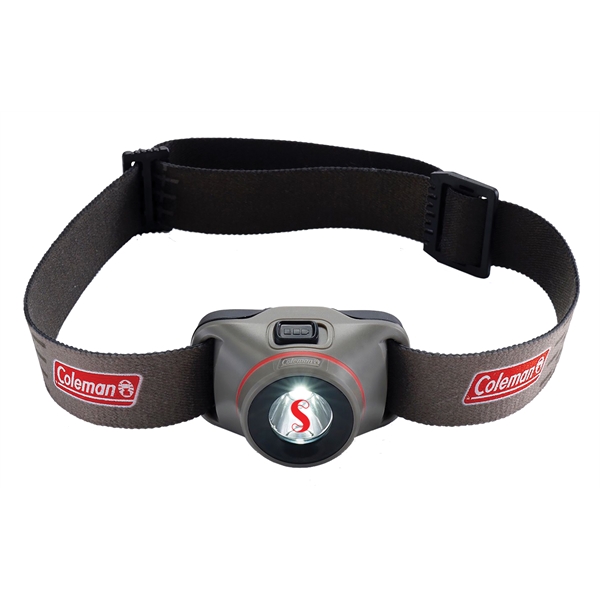 Coleman headlamp with full-adjustable head strap and run time of 7... from ASI 45647 Coleman Co Inc / Coleman® Jarden Custom