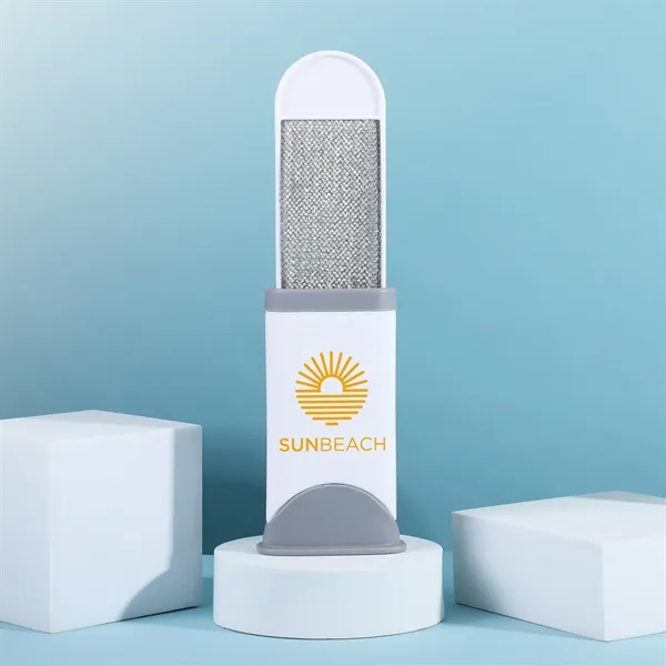 Double sided travel sized lint remover with self cleaning base. Double... from ASI 61966 HPG / Mixie