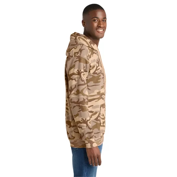 Port & Company Core Fleece Camo Pullover Hooded Sweatshirt.... from ASI 84863 SanMar