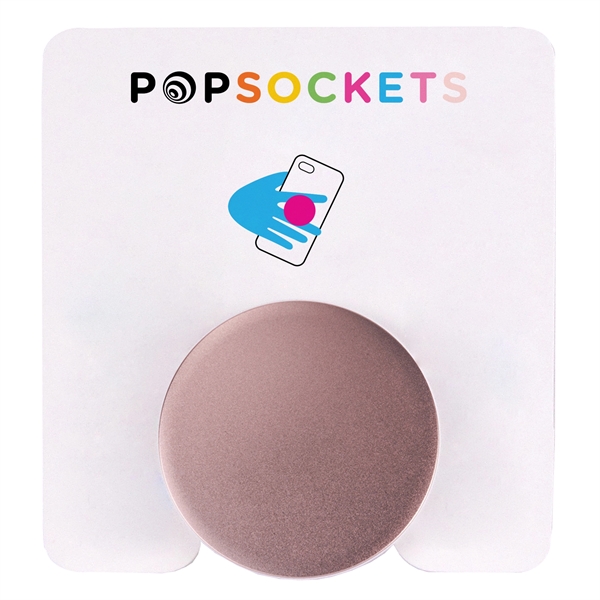 Aluminum PopSockets media stand and phone grip.... from ASI 62124 iClick, Inc. / iClick®