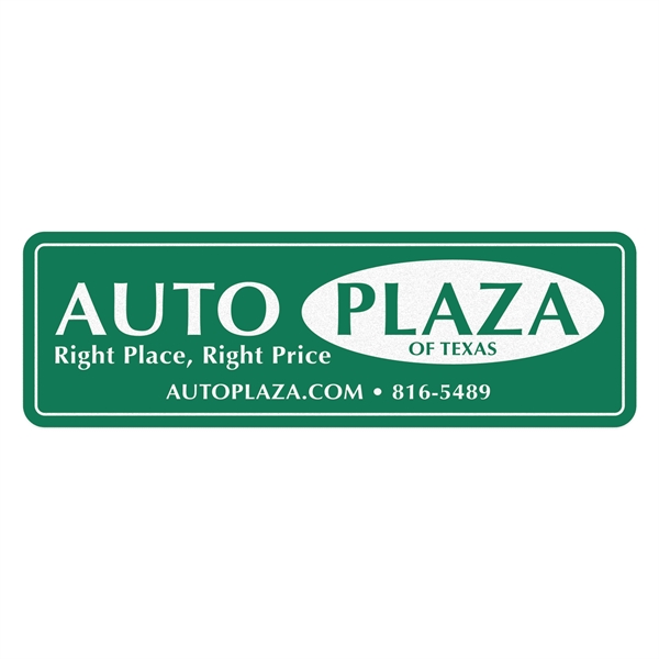 1 7/8" x 5 7/8" decal made of white reflective material... from ASI 56950 Gill Studios Inc / Gill-Line®