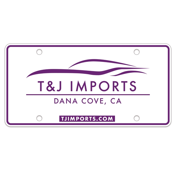 6" x 12" plastic plate with 3/8" dia. holes and silkscreen... from ASI 56950 Gill Studios Inc / Gill-Line®