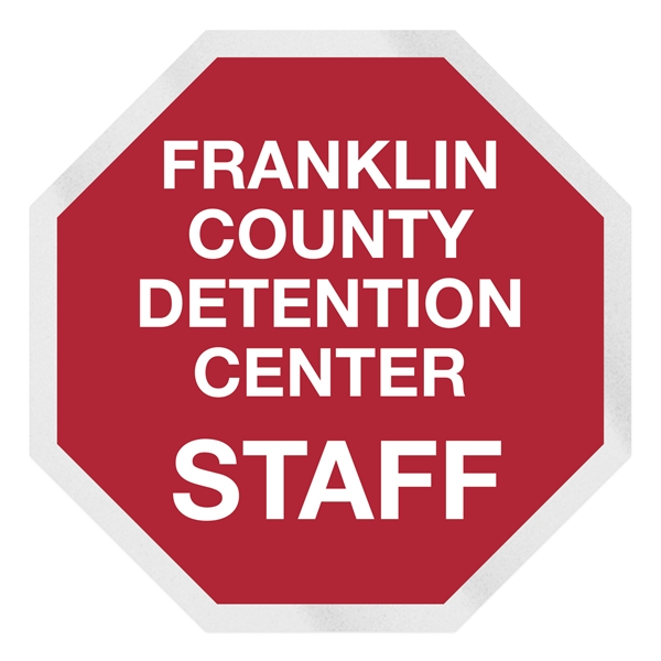 2 3/4" x 2 3/4" decal made of clear static cling... from ASI 56950 Gill Studios Inc / Gill-Line®