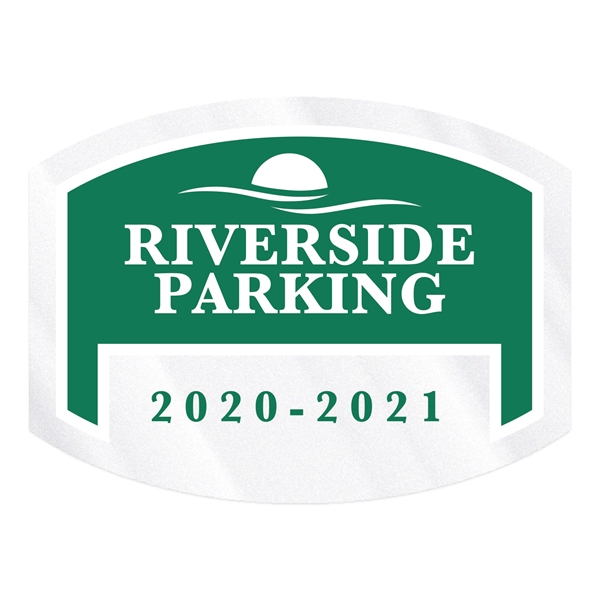 1 1/2" x 2" decal made of clear polyester with permanent... from ASI 56950 Gill Studios Inc / Gill-Line®