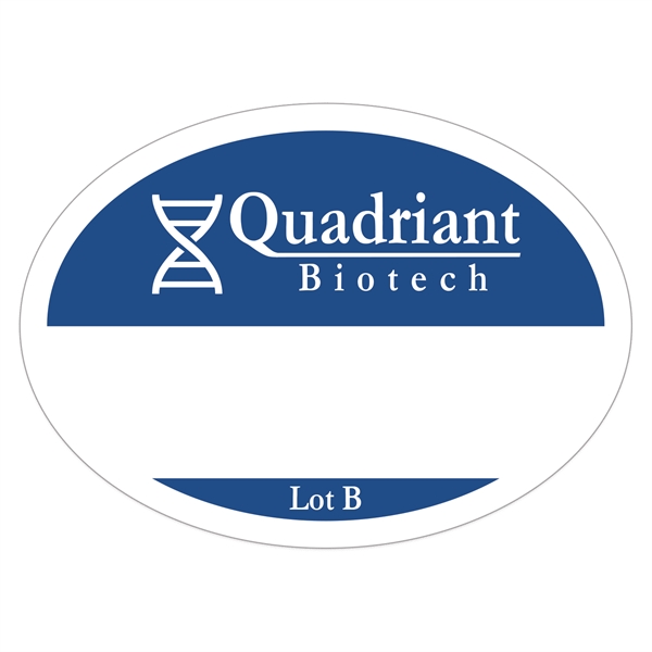 2" x 2 3/4" parking permit decal made of white vinyl... from ASI 56950 Gill Studios Inc / Gill-Line®