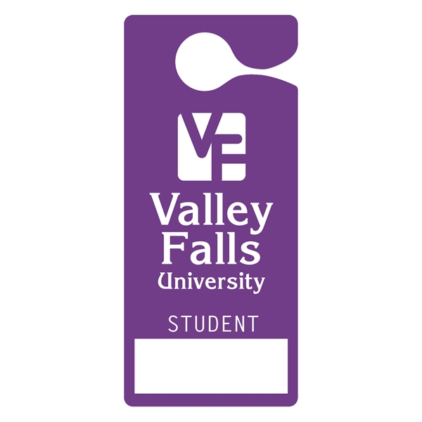 Plastic hanging parking permits with alphanumeric and consecutive numbering available..... from ASI 56950 Gill Studios Inc / Gill-Line®