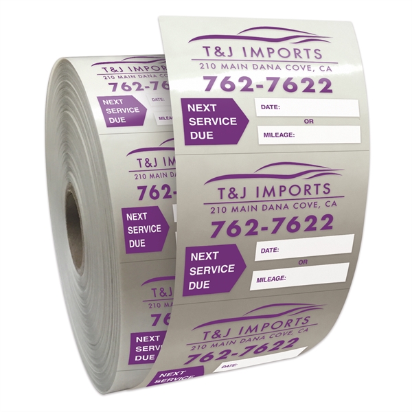 2" x 2 1/2" clear static cling decals made of vinyl... from ASI 56950 Gill Studios Inc / Gill-Line®