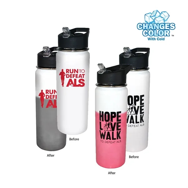 Mood™ 26 oz. Stainless Steel Bottle... from ASI 30270 Aakron Line