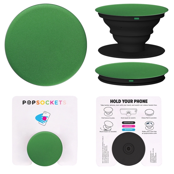 Aluminum PopSockets media stand and phone grip.... from ASI 62124 iClick, Inc. / iClick®