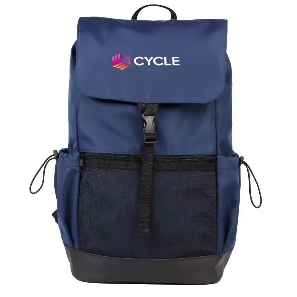 Sleek Commuter Backpack with multi-compartments, padded laptop sleeve, side pockets, and... from ASI 90807 Tekweld