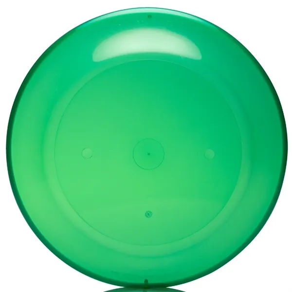 9.25" flying discs made of recyclable transparent plastic.... from ASI 62088 IDProductsource