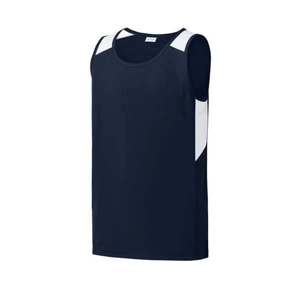 Sport-Tek Youth Club Track Tank... from ASI 84863 SanMar