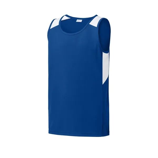 Sport-Tek Youth Club Track Tank... from ASI 84863 SanMar