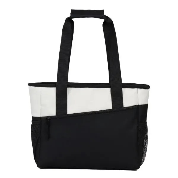 Tote Cooler Bag with insulated main compartment, front zip pocket, and... from ASI 90807 Tekweld