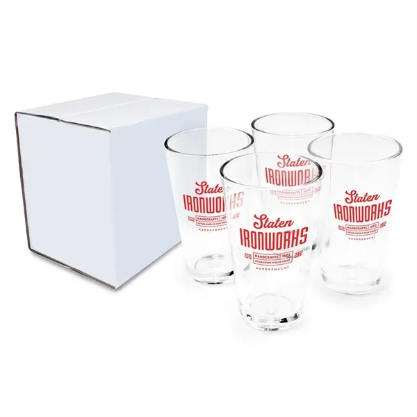 16 oz. Pint Glass, USA - Get Set of 4... from ASI 30270 Aakron Line