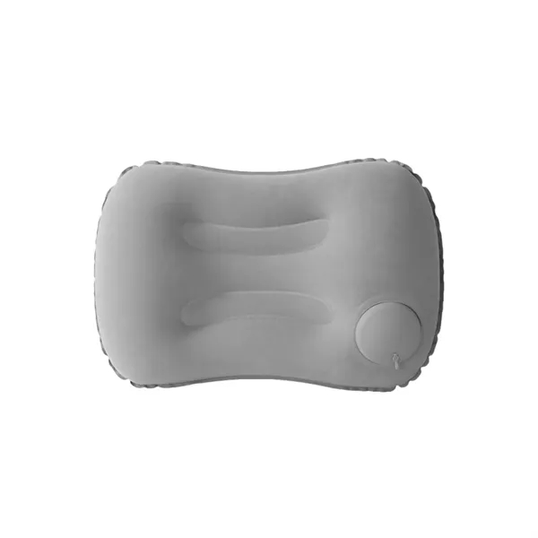 Inflatable press type foldable pillow with full color heat transfer on... from ASI 37218 Athena Promo (tm)