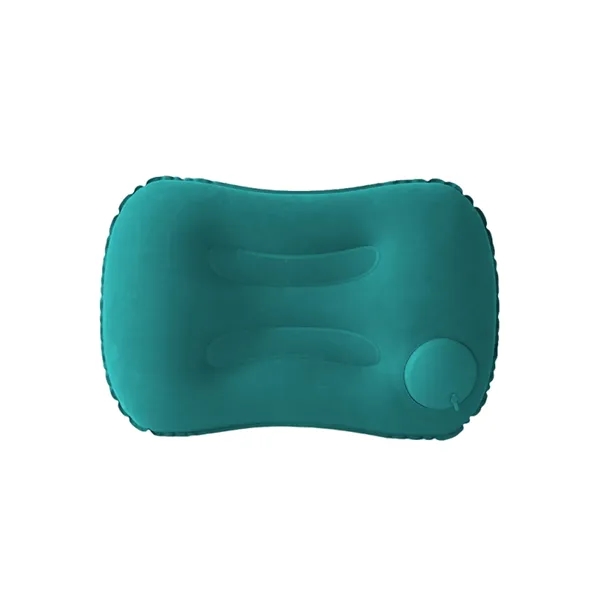 Inflatable press type foldable pillow with full color heat transfer on... from ASI 37218 Athena Promo (tm)