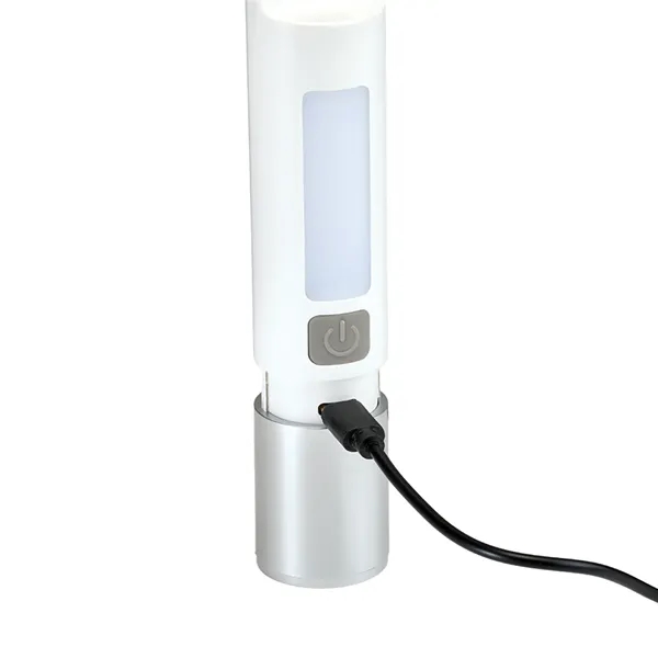 4" long rechargeable LED flashlight. Made from lightweight plastic that makes... from ASI 46170 Compass Industries Inc