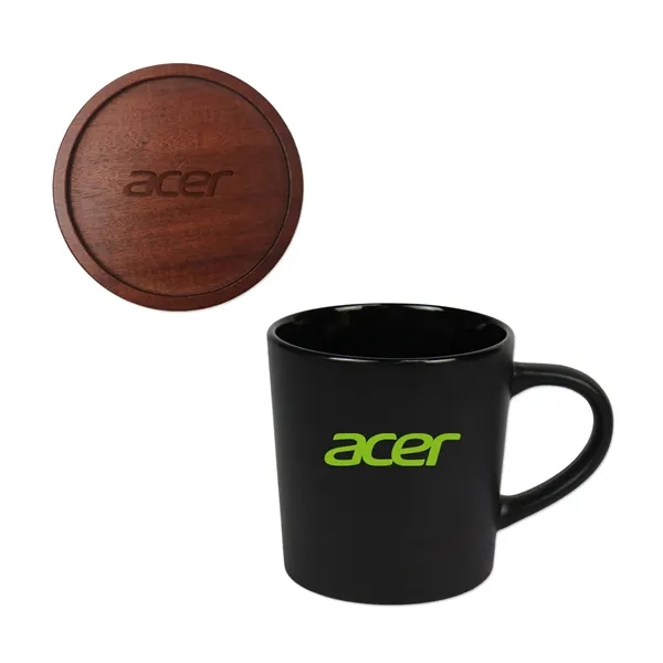 16 oz. Ceramic mug with lid/coaster.... from ASI 98360 WOWLine