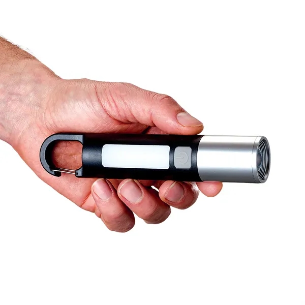 4" long rechargeable LED flashlight. Made from lightweight plastic that makes... from ASI 46170 Compass Industries Inc