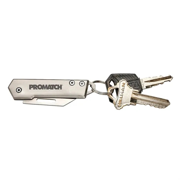 Small enough for a keyring yet sharp enough for daily tasks... from ASI 46170 Compass Industries Inc