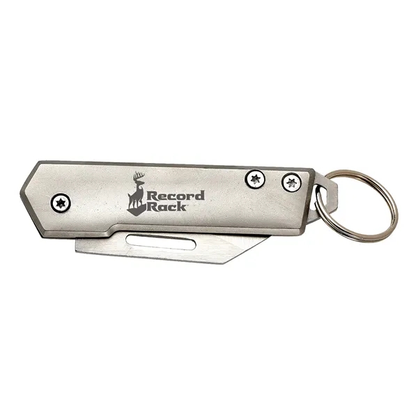 Small enough for a keyring yet sharp enough for daily tasks... from ASI 46170 Compass Industries Inc