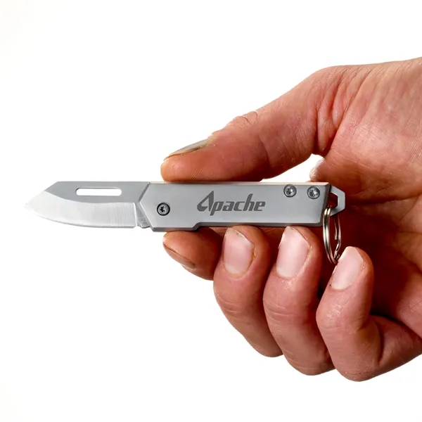 Small enough for a keyring yet sharp enough for daily tasks... from ASI 46170 Compass Industries Inc