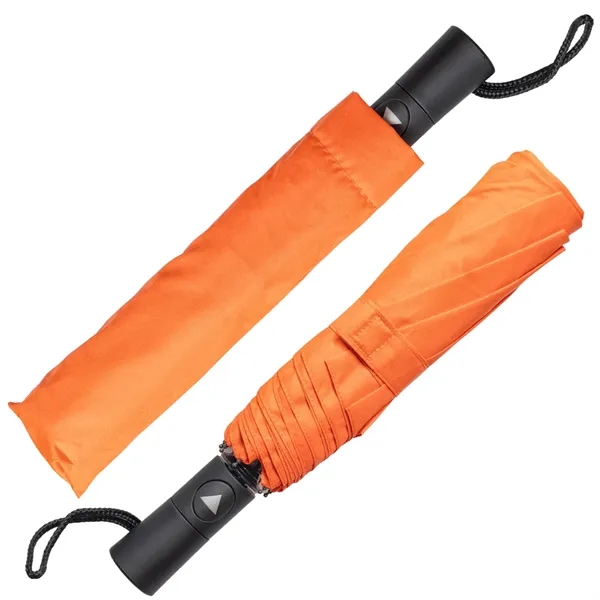 Mini umbrella with automatic opening, 42" arc, matching nylon sleeve and... from ASI 76730 Peerless Umbrella Co Inc