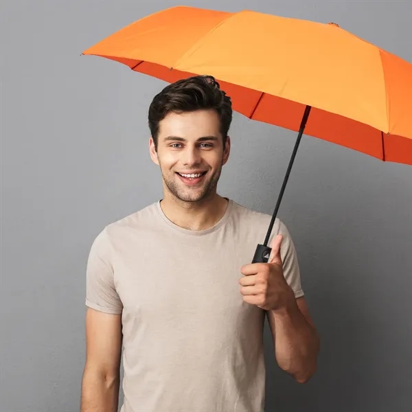 Mini umbrella with automatic opening, 42" arc, matching nylon sleeve and... from ASI 76730 Peerless Umbrella Co Inc