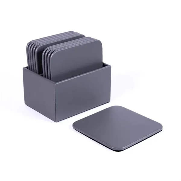 Set of 10 leather coasters.... from ASI 48125 Dacasso / DaCasso
