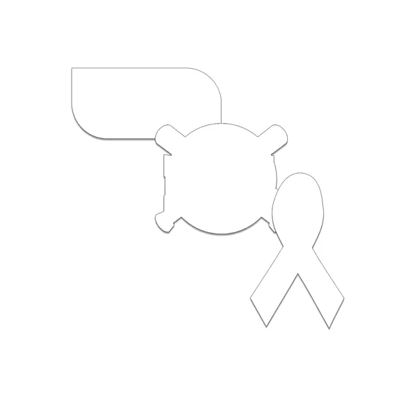 Customizable indoor magnet measuring 2 sq. inches with Full-Color imprint.... from ASI 54040 Fey Promo / Magna-Tel by Fey