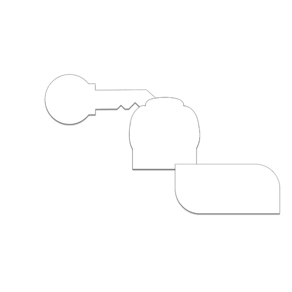 Customizable indoor magnet measuring 7 sq. inches with full color imprint.... from ASI 54040 Fey Promo / Magna-Tel by Fey