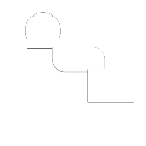 Customizable indoor magnet measuring 10 sq. inches with full color imprint.... from ASI 54040 Fey Promo / Magna-Tel by Fey