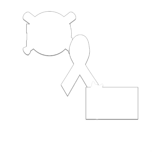 Customizable indoor magnet measuring 14 sq. inches with full color imprint.... from ASI 54040 Fey Promo / Magna-Tel by Fey