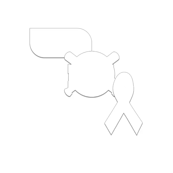 Customizable indoor magnet measuring 16 sq. inches with full color imprint.... from ASI 54040 Fey Promo / Magna-Tel by Fey