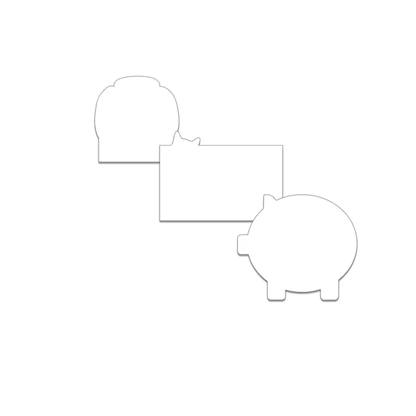 Customizable indoor magnet measuring 17 sq. inches with full color imprint.... from ASI 54040 Fey Promo / Magna-Tel by Fey