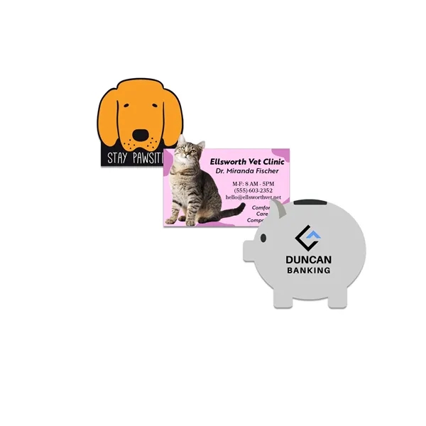 Customizable indoor magnet measuring 17 sq. inches with full color imprint.... from ASI 54040 Fey Promo / Magna-Tel by Fey