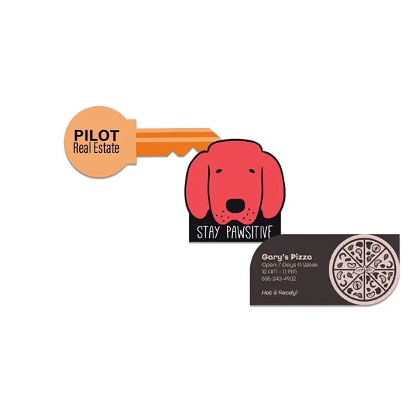 Customizable indoor magnet measuring 21 sq. inches with full color imprint.... from ASI 54040 Fey Promo / Magna-Tel by Fey